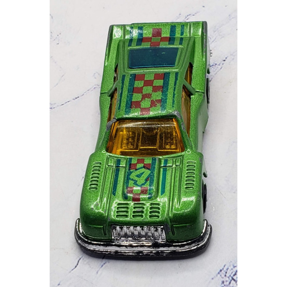 Vintage Ford Mustang Cobra II # 4 S8002 Diecast Car Vehicle Toy Green Marz Karz - Picture 5 of 6